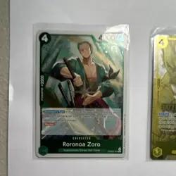 Highly Playable! Roronoa Zoro, Wyper, Shaka, One Piece Character Cards Lot - Image 2