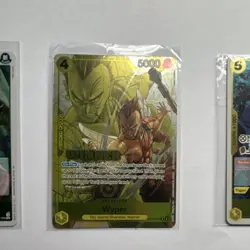Highly Playable! Roronoa Zoro, Wyper, Shaka, One Piece Character Cards Lot - Image 3