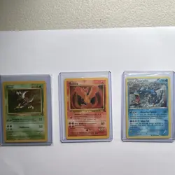 Pokemon Card Lot, Base set-2015. Pinsir Jungle, Moltres Fossil, Gyarados 2025. - Image 1