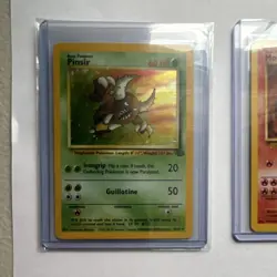 Pokemon Card Lot, Base set-2015. Pinsir Jungle, Moltres Fossil, Gyarados 2025. - Image 2