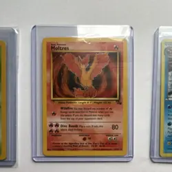 Pokemon Card Lot, Base set-2015. Pinsir Jungle, Moltres Fossil, Gyarados 2025. - Image 3