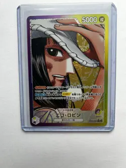 One Piece Nico Robin Leader Rare OP09-062 5000 Power Card Japanese - Image 1