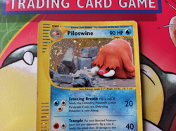 Piloswine H22/H32 Skyridge Holo Rare Pokemon Card - Swirl - Image 3