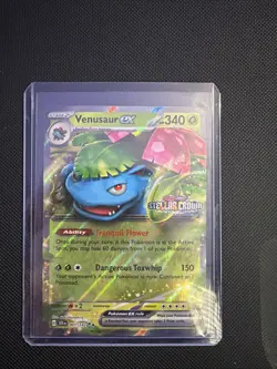 Venusaur ex (Stellar Crown Stamp) 001/142 Miscellaneous Cards & Products Holo - Image 1