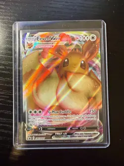 Eevee VMAX SWSH087 SWSH: Sword & Shield Promo Cards Holo NM - Image 1