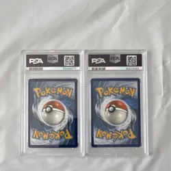 Pokemon Hidden Fates Rowlet 2019 SV2/SV94 Holo Graded PSA 2x Cards - Image 2