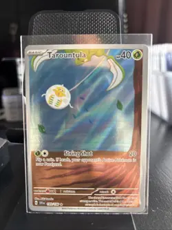 Pokemon TCG Tarountula Illustration Rare Card Scarlet & Violet Base Set - Image 1
