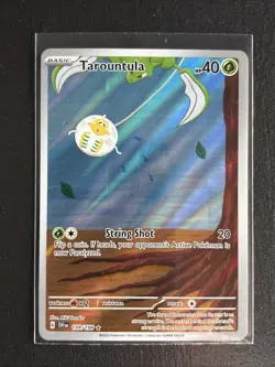 Pokemon TCG Tarountula Illustration Rare Card Scarlet & Violet Base Set - Image 2