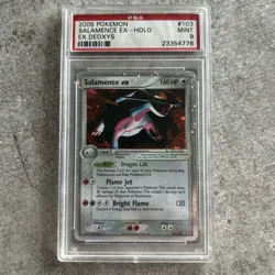 Salamence EX 103/107 Deoxys Holo | PSA 9 Pokemon Card - Image 1