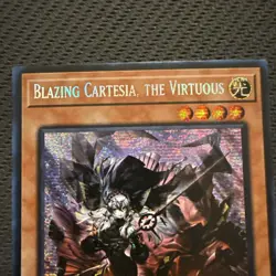 Blazing Cartesia, the Virtuous MP23-EN162 Prismatic Secret Rare Yu-Gi-Oh! - Image 4