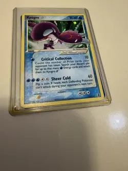 Pokemon Kyogre Star Holo Rare EX Delta Species 112/113 90 HP Card - Image 1