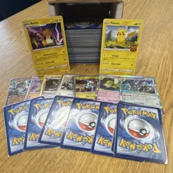 Pokemon Card Lot 200+ Cards | Pikachu, Raichu, Holos & Commons | NM | - Image 2