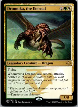 Dromoka, the Eternal R Fate Reforged 151 LP MTG - Image 1