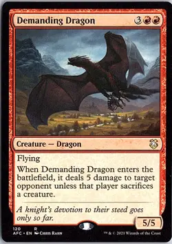 Demanding Dragon R Commander: Adventures in the Forgotten Realms 120 LP Magic - Image 1