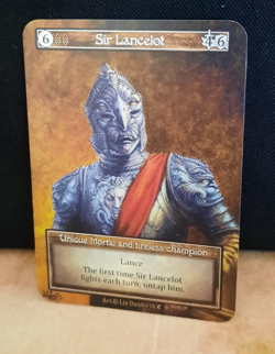 Sir Lancelot (Team Covenant Foil Promo) - Near Mint - Sorcery: Contested Realm - Image 1
