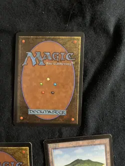 Magic the Gathering All Five Basic Lands BETA Never Played - Image 3