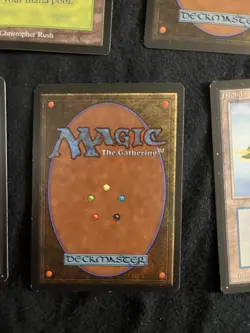 Magic the Gathering All Five Basic Lands BETA Never Played - Image 5