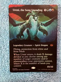 Ureni, the Song Unending (Borderless) #374 (Foil) NM Tarkir Dragonstorm - Image 1