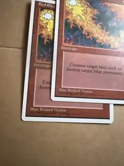MTG Red Elemental Blast X2 NM Fourth Edition - Image 3