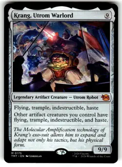 Krang, Utrom Warlord Teenage Mutant Ninja Turtles Regular MTG NM - Image 1