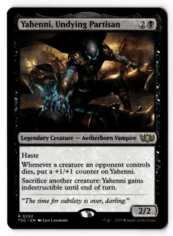 Yahenni, Undying Partisan 202 Commander: Tarkir: Dragonstorm Normal NM - Image 1