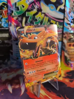 Pokemon Karte Card Charizard Glurak Ex Flammenmeer Deutsch Holo NM Xy Flashfire - Image 1