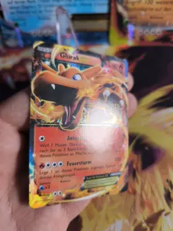 Pokemon Karte Card Charizard Glurak Ex Flammenmeer Deutsch Holo NM Xy Flashfire - Image 4