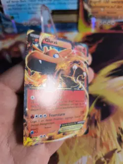 Pokemon Karte Card Charizard Glurak Ex Flammenmeer Deutsch Holo NM Xy Flashfire - Image 5