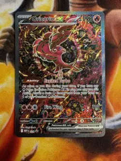 ORICORIO EX MEP024 MEGA EVOLUTIONS POKEMON (ILLUSTRATION RARE PROMO, NM) - Image 1