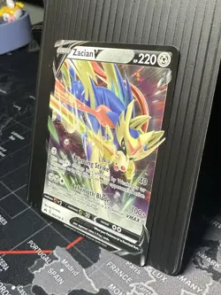 Zacian V 095/159 Crown Zenith Ultra Rare Holo 220 HP Pokemon TCG - Image 2