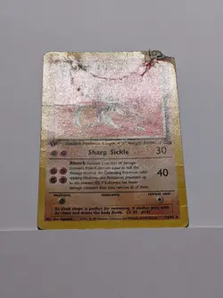 Pokemon TCG Kabutops 24/62 1st Edition Non Holo Fossil Pokemon Card - DMG - Image 2