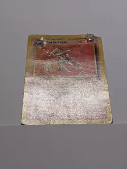 Pokemon TCG Kabutops 24/62 1st Edition Non Holo Fossil Pokemon Card - DMG - Image 3