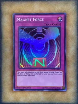 Yugioh Magnet Force DPRP-EN007 Super Rare 1st Ed NM - Image 1