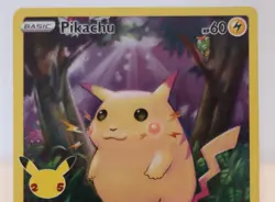 FULL ART Pikachu 005/025 Pokemon 25th Anniversary Celebrations Holo - Image 2
