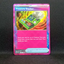 Prism Holo - Treasure Tracker 131/131 Pokemon Prismatic Evolutions - Pokemon SV - Image 1