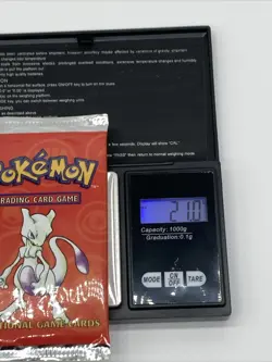Pokemon TCG Mewtwo Art Base Set 2 Booster Pack Heavy (Please Read) - Image 2