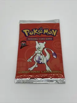 Pokemon TCG Mewtwo Art Base Set 2 Booster Pack Heavy (Please Read) - Image 3