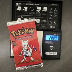 Pokemon TCG Wizards of the Coast Base Set 2 Sealed Booster Pack Mewtwo Art - Image 5