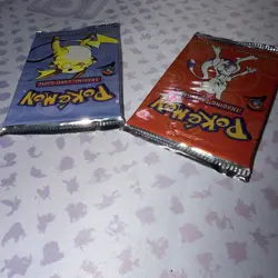 2 Pokemon Base Set 2 Booster Packs - Factory Sealed & FRESH - Raichu & Mewtwo - Image 3