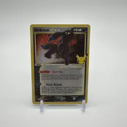 Pokemon Umbreon Star Celebrations Classic Collection Holo Ultra Rare 17/17 NM - Image 1