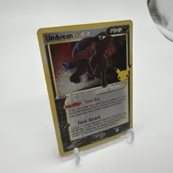 Pokemon Umbreon Star Celebrations Classic Collection Holo Ultra Rare 17/17 NM - Image 2