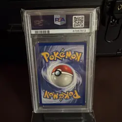 1998 Dragonite Fossil Holo PSA 8 Pokemon TCG - Image 2