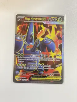 Mega Heracross ex 108/94 Holo Full Art ME Phantasmal Flames Pokemon TCG NM - Image 1