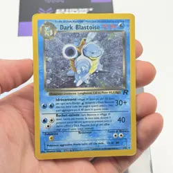 CARTA POKEMON DARK BLASTOISE HOLO 3/82 - ITA - TEAM ROCKET - POOR / PLAYED - Image 2
