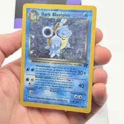 CARTA POKEMON DARK BLASTOISE HOLO 3/82 - ITA - TEAM ROCKET - POOR / PLAYED - Image 3