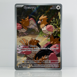 Spearow 151/132 Mega Evolution Illustration Rare Near Mint Condition Pokemon TCG - Image 1