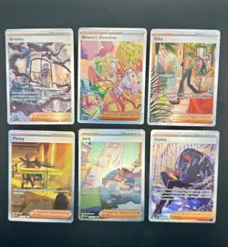 Pokemon Special Illustration Rare Trainer Lot of 6 Near Mint Scarlet & Violet - Image 1