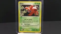 Pokemon TCG EX 2004 FireRed & LeafGreen Paras 72/112 Non Holo NM/M - Image 1