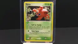 Pokemon TCG EX 2004 FireRed & LeafGreen Paras 72/112 Non Holo NM/M - Image 3