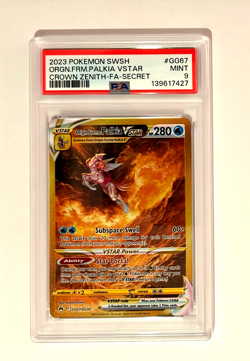 Origin Forme Palkia VSTAR GG67 PSA 9 Pokemon Crown Zenith Full Art - Image 1